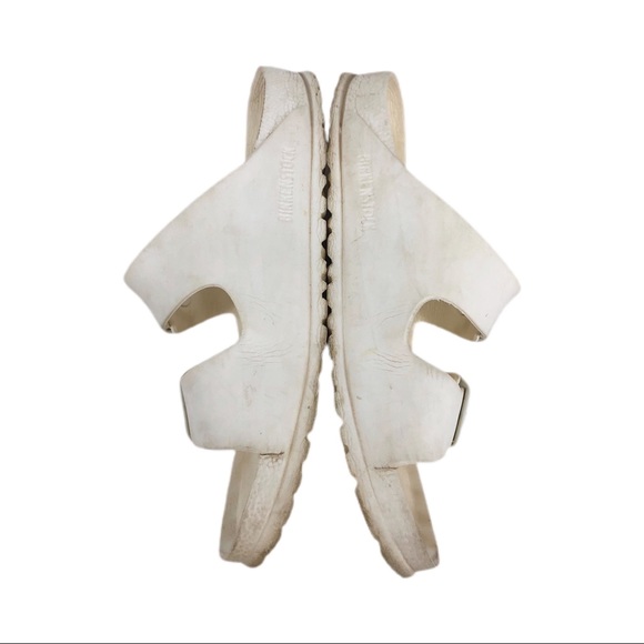 Birkenstock White Waterproof Arizona Sandals, Size 38 - Picture 4 of 7